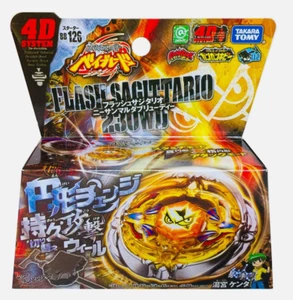 TAKARA TOMY Flash Sagittario 230WD Metal Beyblade BB-126 - USA SELLER - Picture 1 of 4