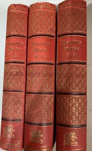 Wilhelm Hauff's Complete Works in 6 Volumes (3 books) in GERMAN      #562 - Picture 1 of 5
