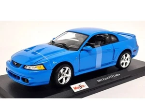 Maisto 2003 Ford SVT Cobra Blue Die Cast Car Model 1:18 - Picture 1 of 3
