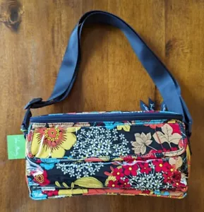 Vera Bradley Happy Snails Cooler Insulated Lunch Box Bag Adjustable Strap NEW - Picture 1 of 8