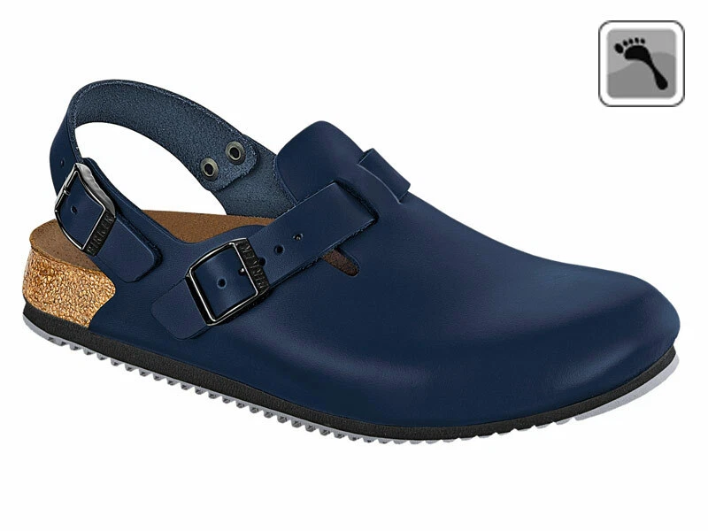 Birkenstock Tokio SL Clog 061156 Arbeitsschuhe blau schmale Weite Sonderpreis - Bild 1 von 1