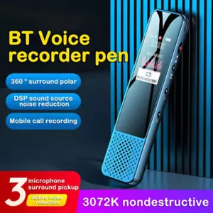 Bluetooth Rechargeable Digital Audio/Sound/Voice Recorder MP3 Player device - Picture 1 of 14