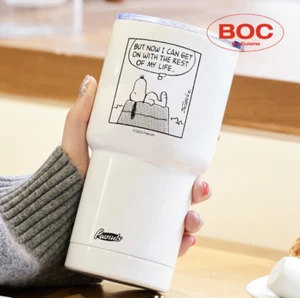 Snoopy Double Vacuum Stainless Steel Tumbler 600ml(100% official item) - Picture 1 of 21