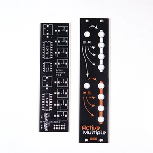 Active Multiple / PCB & Front Panel / Eurorack / DIY Synth / CV distributor - Picture 1 of 4