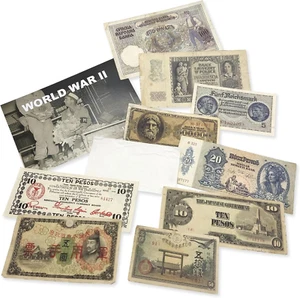 IMPACTO COLECCIONABLES - Moneda Mundial Segunda Guerra Mundial - Billetes para construir tu Cu extranjero - Imagen 1 de 9