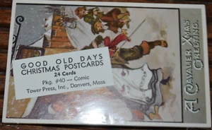 New in Package Good Old Days Reproduction of Original Christmas 24 Postcards - Picture 1 of 2