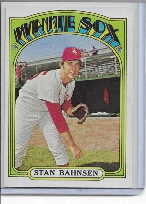 Topps 1972 Steve Bahnsen # 662 HI# NM+ - Image 1 of 2