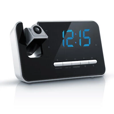 Brandson FM Radiowecker / Projektionswecker / Uhrenradio / digitaler Wecker - Bild 1 von 4