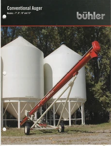 BUHLER FARM KING CONVENTIONAL AUGER 7" 8" 10" 13" SPECIFICATION 2008 BROCHURE - Picture 1 of 1