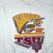 Texas Southern Tigers vs. Alabama State Hornets 2010 SWAC Championship Tee (L)