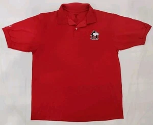 Shirt NIU Huskies Embroidered Mens Jerzees Polo L Northern Illinois Univ. Sodexo - Picture 1 of 5
