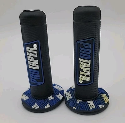 Empuñaduras Pro Taper Blue Dirt Bike 7/8" (22 mm) - YZ CRF KX KTM RMZ Foto 1 de 3