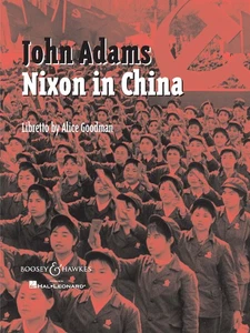 Nixon in China Opera in Three Acts for Vocal Score Sheet Music John Adams Book - Picture 1 of 1