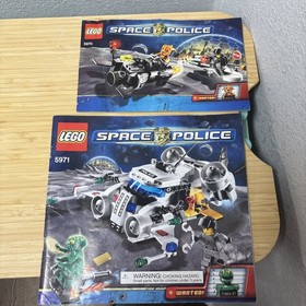 Lego Space Police Manual Set 5970 And 5971 No Bricks - Manual Only