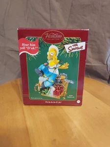 Colección de adornos de reliquia de tarjetas Carlton de Los Simpson 2003-Fa-La-D'oh! - Imagen 1 de 5