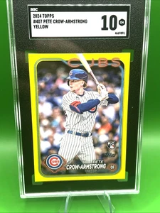 Pete Crow - Armstrong RC 2024 Topps Series 2 #407 Yellow Cubs - Bild 1 von 9