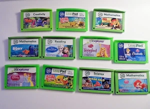 11 Cartucce eBook Leap Frog Leap Pad Explorer per Imparare a Leggere Collezione - Foto 1 di 3