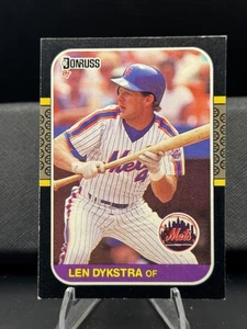 1987 Leaf #88 Len Dykstra - Picture 1 of 2