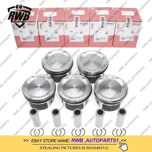 STD 5pcs Pistons Rings Set For Volvo C30 C70 XC90 S60 S40 S80 2.5 T5 L5 B5254T - Picture 1 of 6