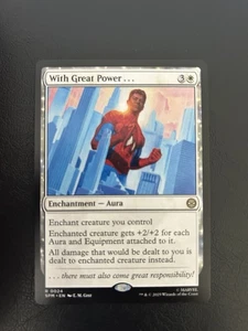 With Great Power... - Mtg: Marvel's Spider-Man Regular Rare 24 - Picture 1 of 2