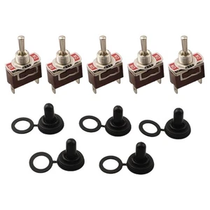 Reliable Waterproof Momentary Toggle Switch 3 Position 3 Pin ONOffOn Pack of 5 - Picture 1 of 40