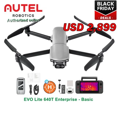 Black Friday USD 2,899 Autel Robotics EVO Lite Enterprise 640T  Thermal Drone - Image 1 of 4