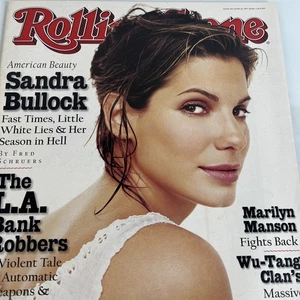 Rolling Stone Magazine 763 - June 26 1997 - Sandra Bullock Speed, Marilyn Manson - Bild 1 von 9