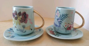 NEU 2021 Disney Store Alice im Wunderland von Mary Blair Teetasse und Untertasse Set 2  - Bild 1 von 18