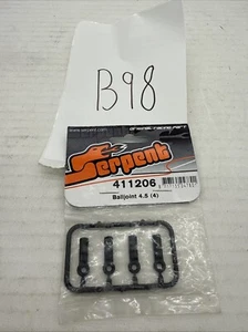 Serpent 4.5mm Ball Joint Set (4) [SER411206] - Picture 1 of 1