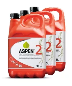 Aspen 15 L Special Fuel 2-Stroke Alkylate Petrol 3 x 5 Litres Economy Set - Picture 1 of 1