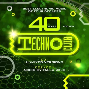 CD 40 Years Techno Club By Talla 2XLC 4 CDs - Picture 1 of 2