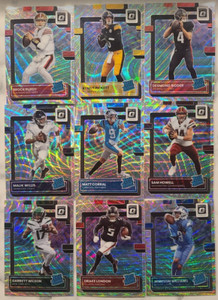 2022 Panini OPTIC PREMIUM WAVE Prizm Rookie NFL Football RC #201-300 PYC /300