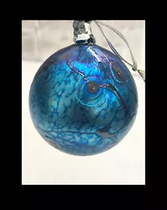 Glanz blau Ornament - Bild 1 von 1