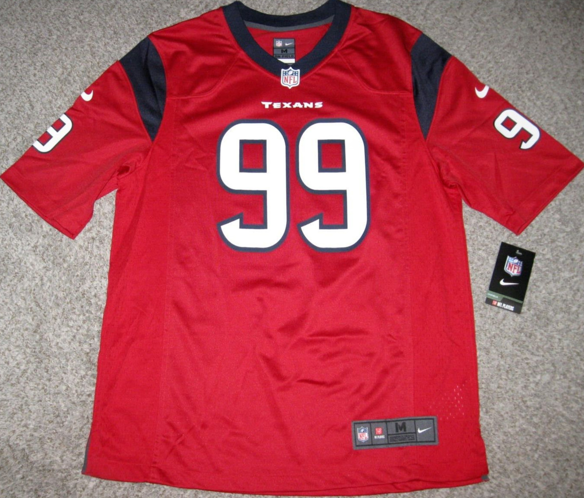 希少 NIKE NFL Texans 10周年記念 限定 ゲームシャツ メッシュ NIKE ナイキ NFL ヒューストン・テキサンズ アリアン