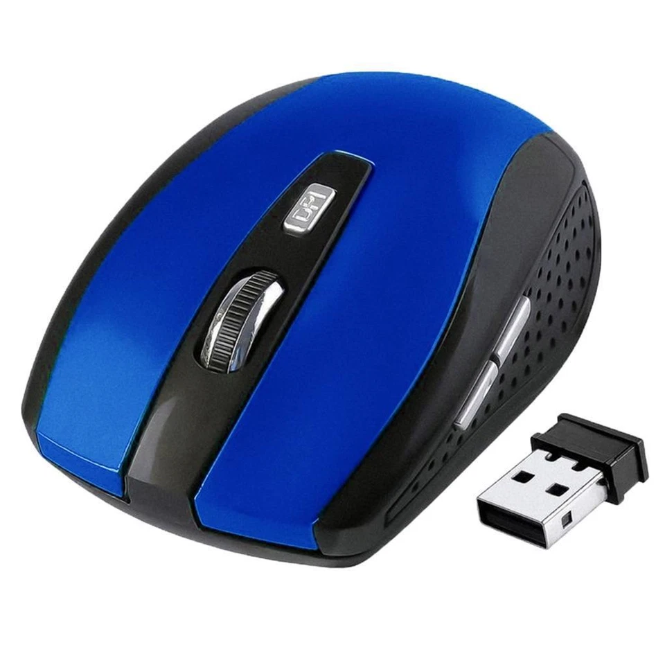 2.4G Mouse Mini Optical Mice 6Button 1800DPI for PC - Image 1 of 1
