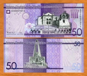 República Dominicana, 50 Pesos Dominicanos, 2023, P-189f, UNC - Imagen 1 de 3