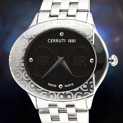 Cerruti 1881 Swiss Stainless Steel Ladies Watch / RETAILS AT $2,128.00 - image 1 of 3