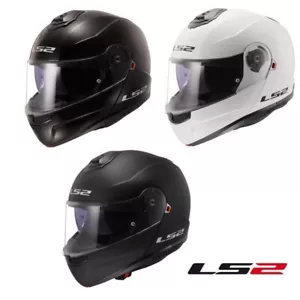 LS2 Strobe II Solid Modular Full Face Motorcycle Helmet - Pick Size & Color - Picture 1 of 8
