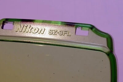 Nikon SZ-3FL  Fluorescent for SB-700 TTL Flash Speedlight color green - Image 1 of 4