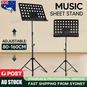 Adjustable Stage Stand Heavy Duty Large Metal Music Sheet Conductor Folding AU - Picture 1 of 10