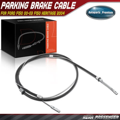 Rear RH Parking Brake Cable for Ford F150 2000-2003 F150 Heritage 2004 96.0 Bed - Image 1 of 4