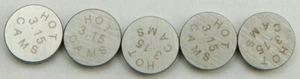 Hot Cams 10.00mm Valve Shim 3.15mm 5PK1000315 - Picture 1 of 1