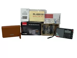 Tecsun PL880 Portable Digital PLL Dual Conversion AM/FM/LW/SW/SSB NewOB w Carry - Picture 1 of 23
