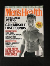 Men’s Health Magazine February 2002 - George Bush, Bill Paxton