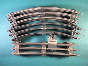 Vintage Train Track Lot | 8 Curves & 4 Straight | Unbranded | Lot #1 - Picture 1 of 4