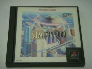 SIM CITY 2000 Playstation The Best PS1 Japan Game - Picture 1 of 3