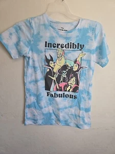 Kid Disney Villains Tee Shirt Fabulous Carter's Kid Size 12 - Picture 1 of 6