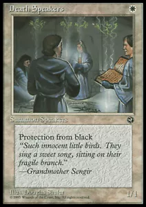 Magic the Gathering MTG Death Speakers (7) Homelands LP - Picture 1 of 1