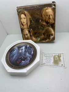 LORD OF THE RINGS LIMITED EDITION COLLECTOR PLATE SERIES 2 SARUMAN (PS) - Picture 1 of 2