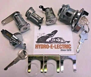 NEW 1971 Plymouth Cuda Barracuda Ignition/Door/Trunk/Glove Box Lock Set- OE keys - Bild 1 von 4